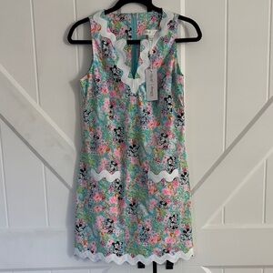 Lilly Hearts Disney Lilly Pulitzer Romey Shift Romper NWT